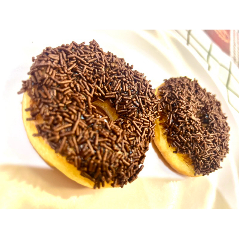 

Donat Kentang Meses Cokelat