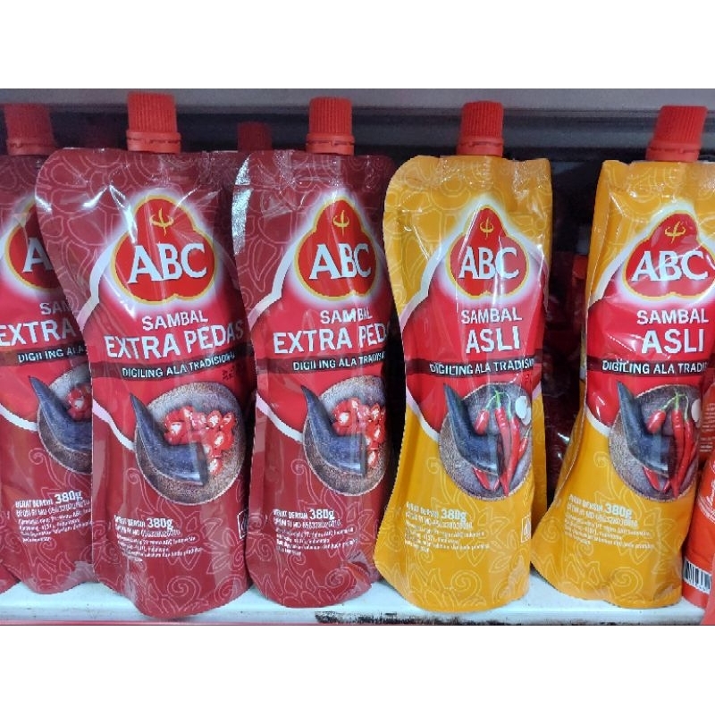 

KZ - abc sambal asli & extra pedas 380g