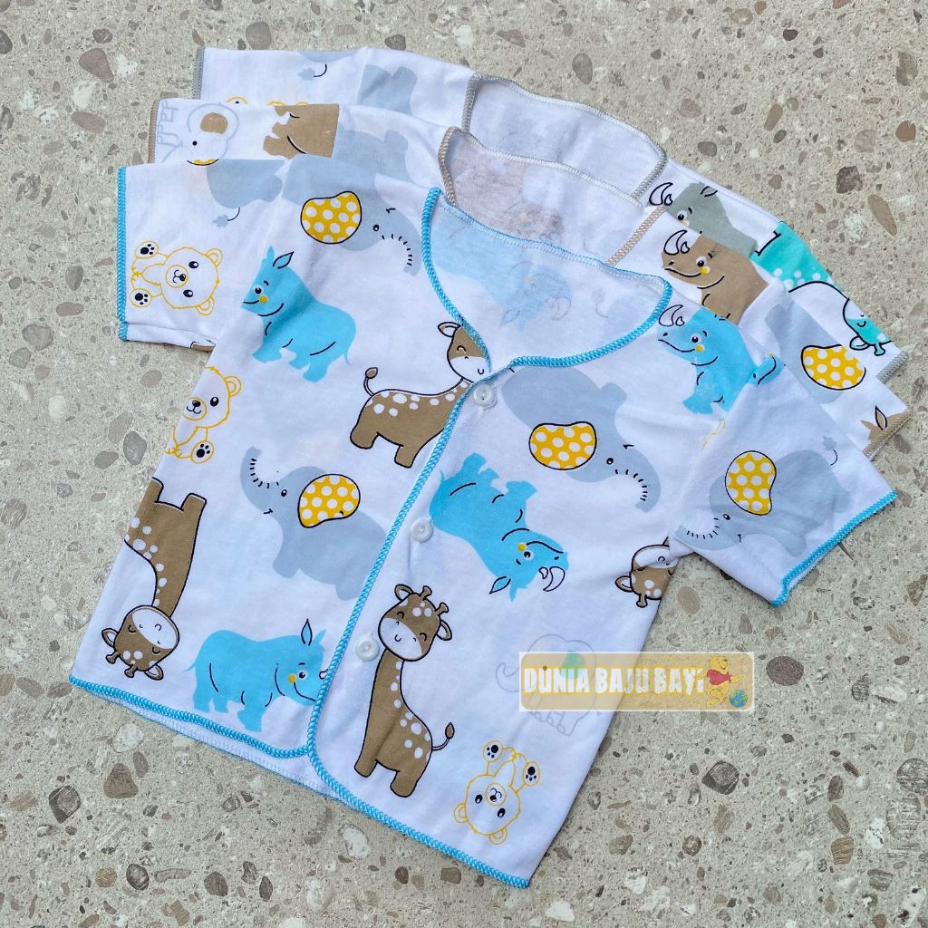 3 PCS Baju Bayi Lengan Pendek Baju Bayi Kekinian Baju Bayi Baru Lahir Baju Bayi Newborn Baju Bayi Lu
