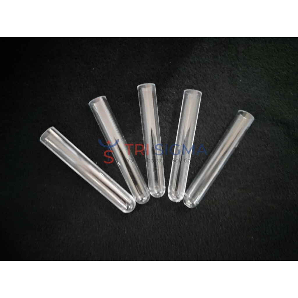 Tabung reaksi plastik disposable 12x75 atau 13x75mm