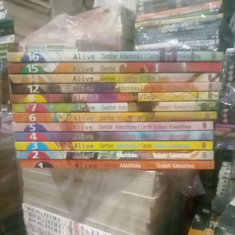 alive komik 12 buku