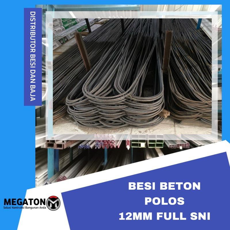 BESI BETON POLOS FULL SNI 12mm