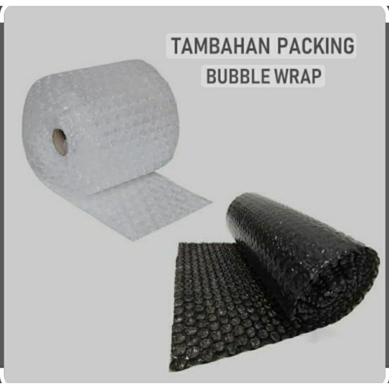 

packing tambahan bubble wrap