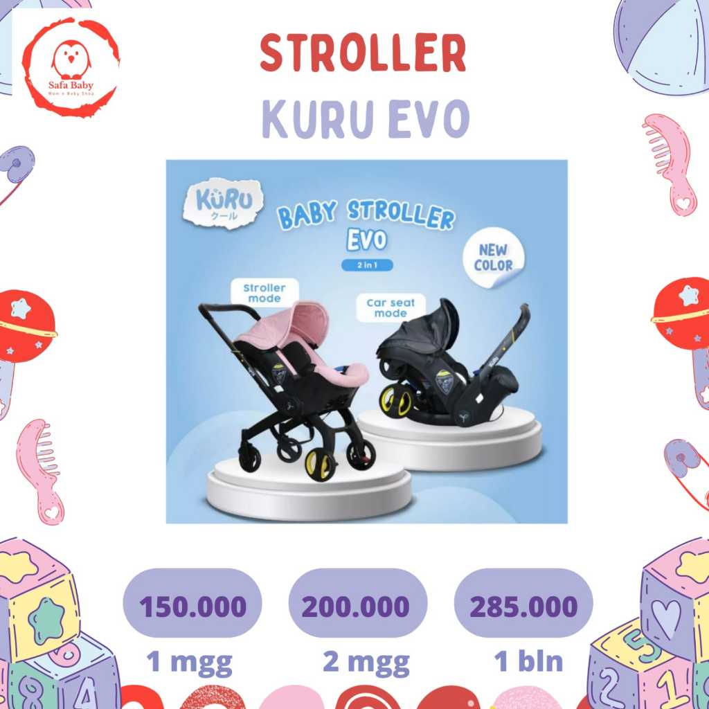 Sewa Stroller Kuru Kuru