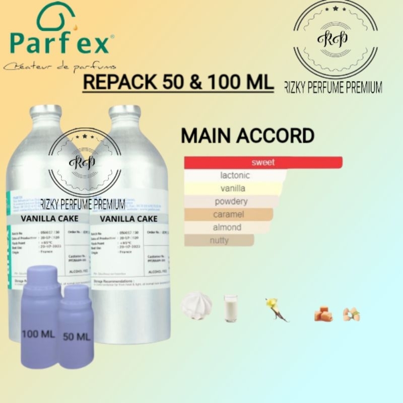 BIBIT PARFUM PARFEX VANILLA CAKE