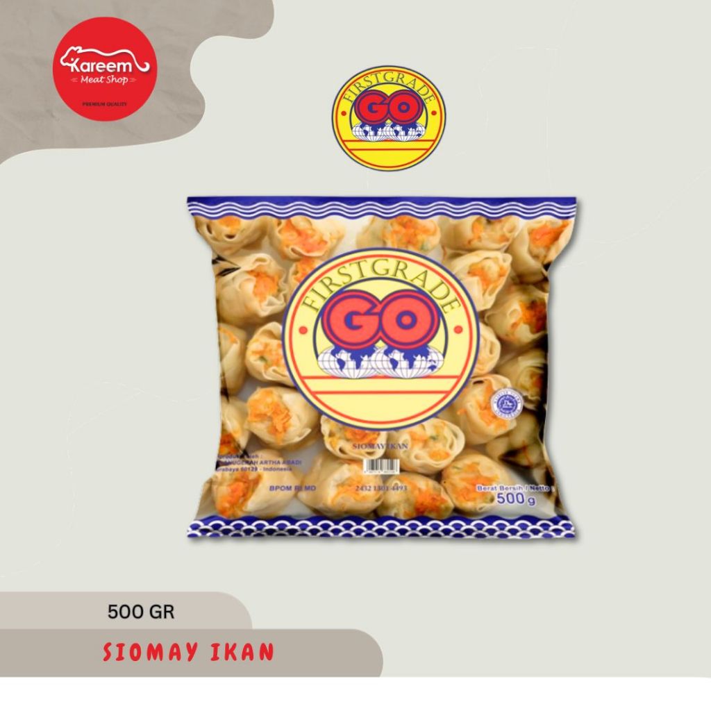 

GO SIOMAY IKAN/GO BAKSO DIMSUM IKAN/FROZEN FOOD/IKAN OLAHAN