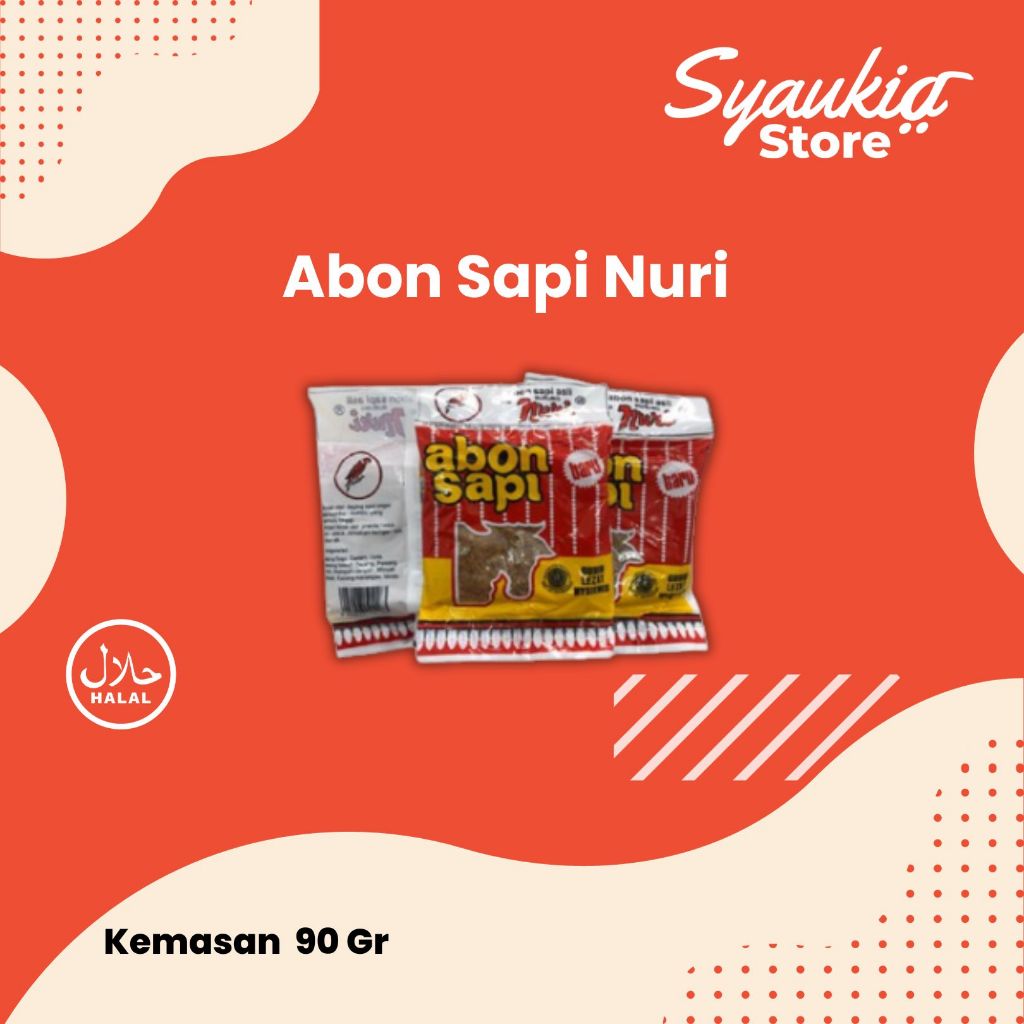 

Abon Sapi Nuri (90GR)