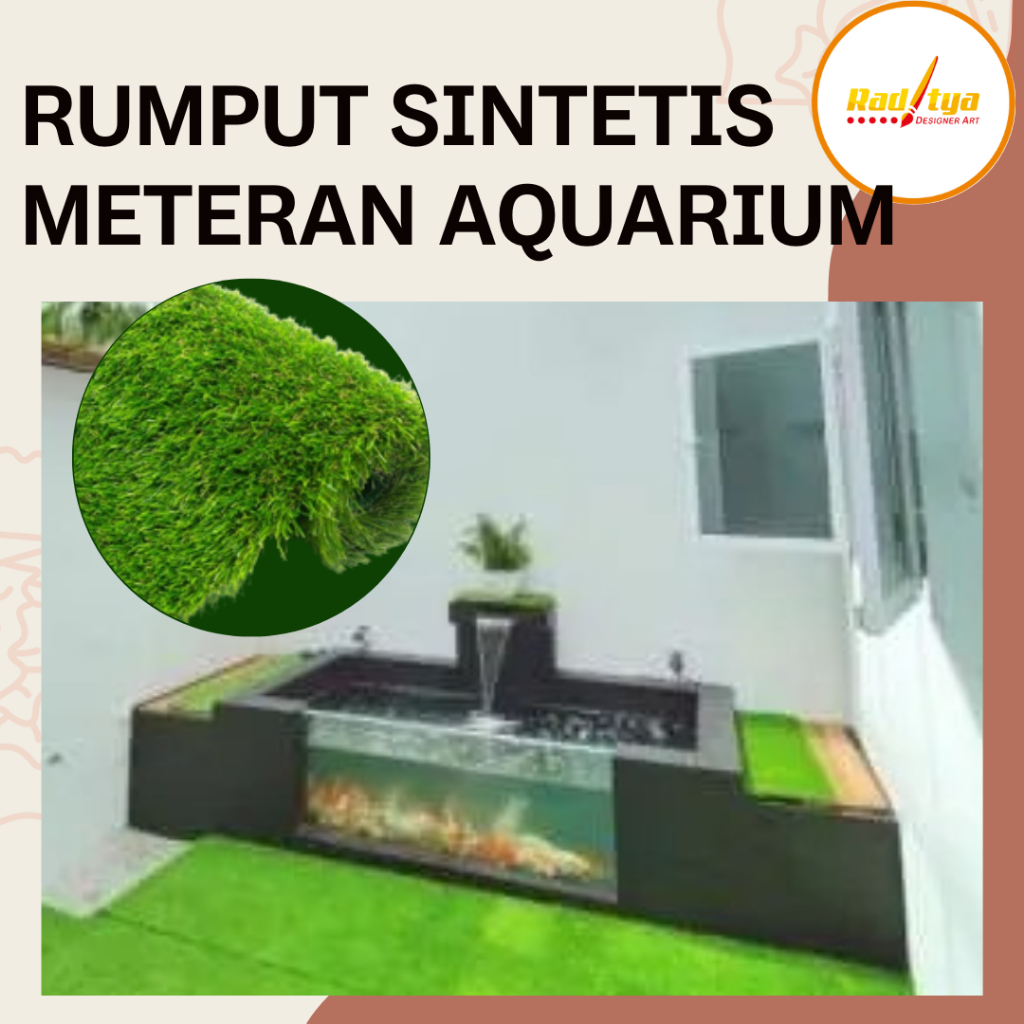 Rumput Sintetis Meteran Aquarium Rumput Sintetis Aquarium 100x40 Rumput Aquarium Sintetis Lembut Swi