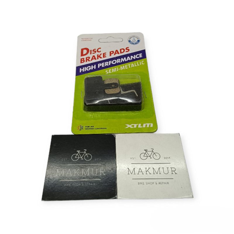 Kanvas Kampas Sepatu Rem Brake Pad Rem Cakram Sepeda Kotak