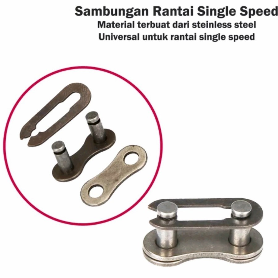 Sambungan rantai sepeda anak dan dewasa bisa buat sepeda mini bmx lipat dan gunung new high quality