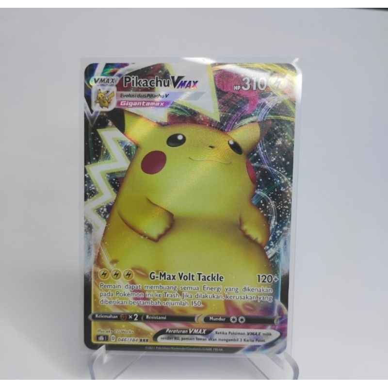 Pikachu Vmax Kartu Pokemon