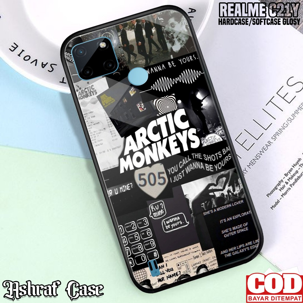 Case Realme C21Y - Casing Hp Realme C21Y ( ARTC ) Kesing Hp Realme C21Y - Softcase Glass Kaca - Sili