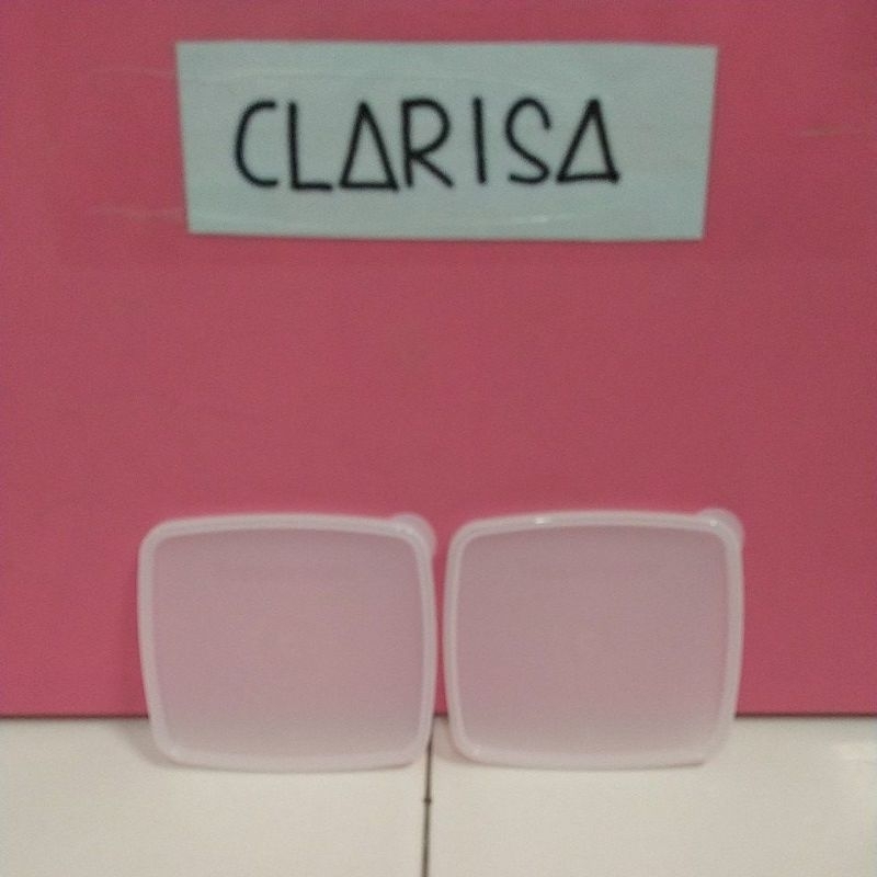 TUTUP SQUARE NEW TUPPERWARE ORI