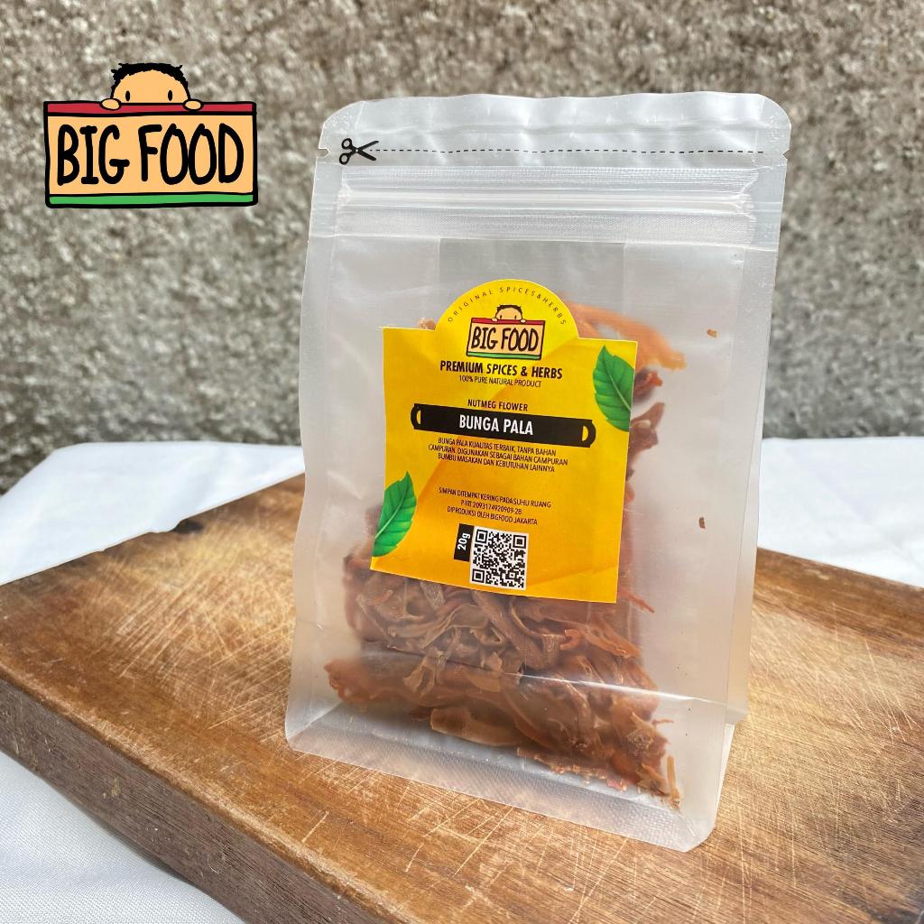 

Big Food Bunga Pala Kering 20 gram