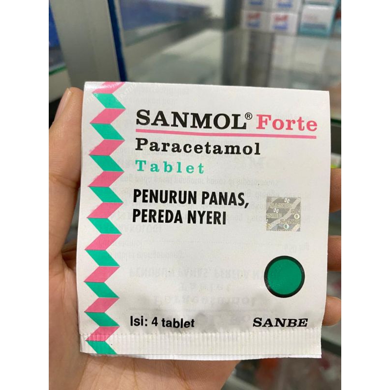 SANMOL tablet 500mg dan forte 650mg