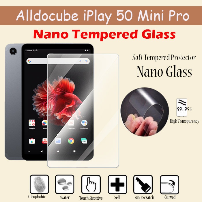 Alldocube iPlay 50 Mini Pro NANO TEMPERED GLASS ANTI GORES SCREEN PROTECTOR