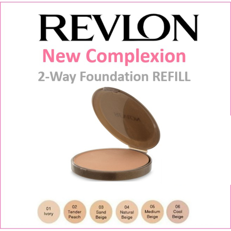 REVLON NEW COMPLEXION TWO WAY FOUNDATION SPF15 | SPF35 PA++ - 2 WAY REFILL [REFILL]