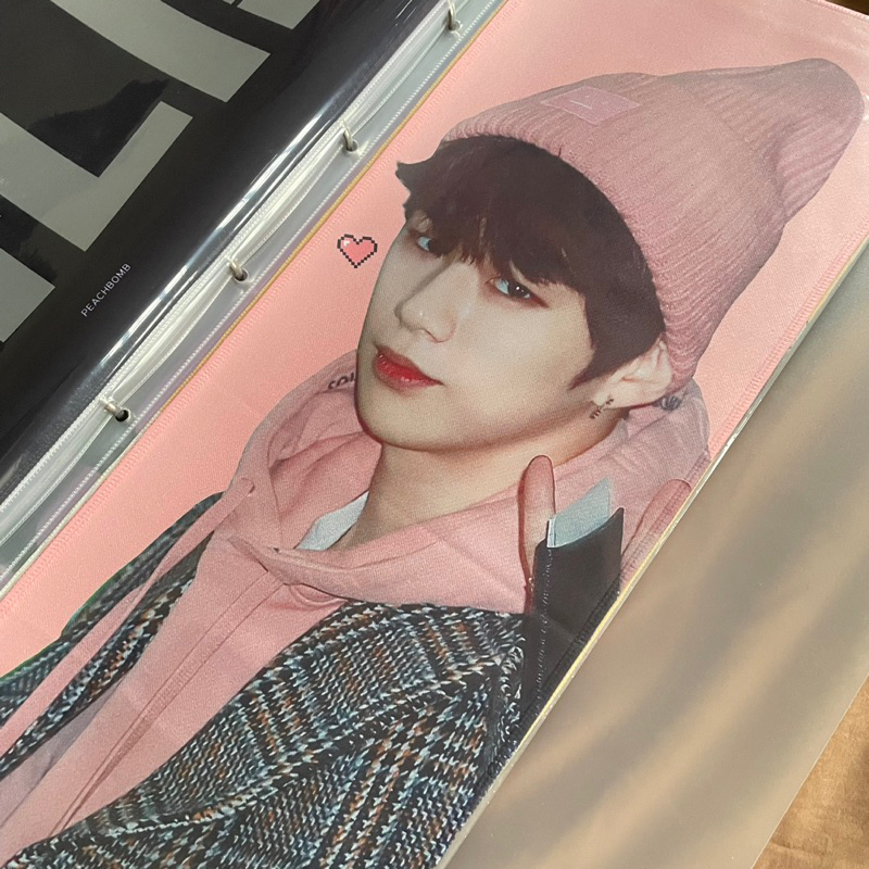 [READY] new slogan kang daniel wanna one soloist beanie pink hoodie fansite kr korea