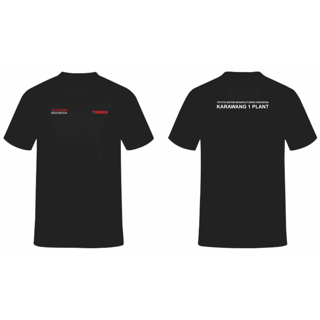 T-SHIRT KAOS PT TOYOTA TMMIN KARAWANG PLANT