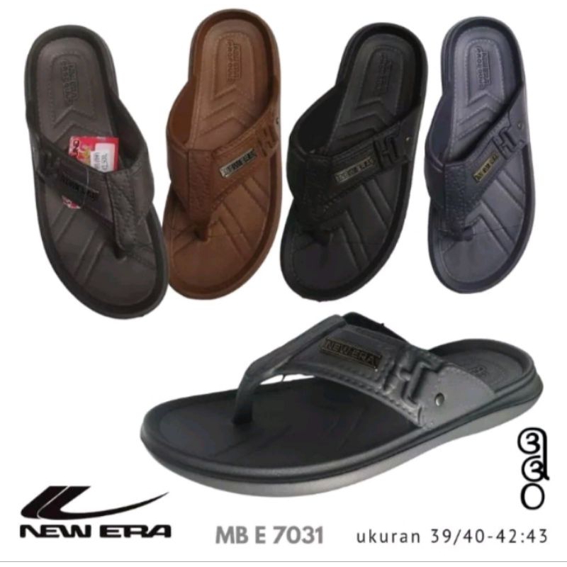 Sandal Sendal Jepit Laki Laki Bahan Ringan Original New Era 7031