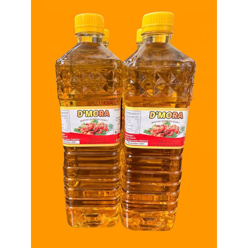 

Minyak Goreng D'mora 1 karton isi 12 botol