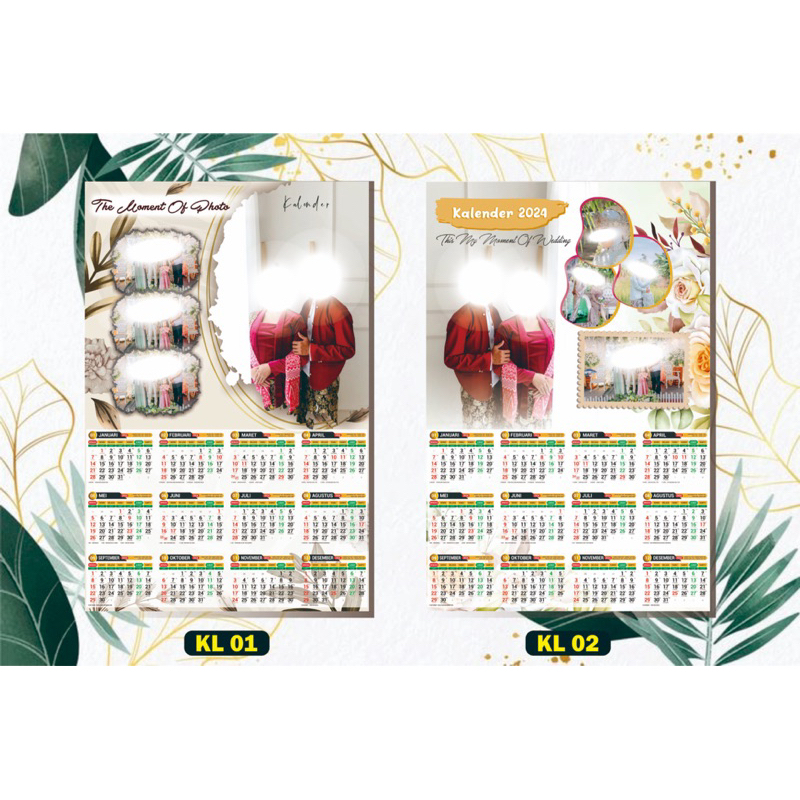 

Kalender Dinding Custom 2024 2025 | Kalender Aesthetic [Free design]