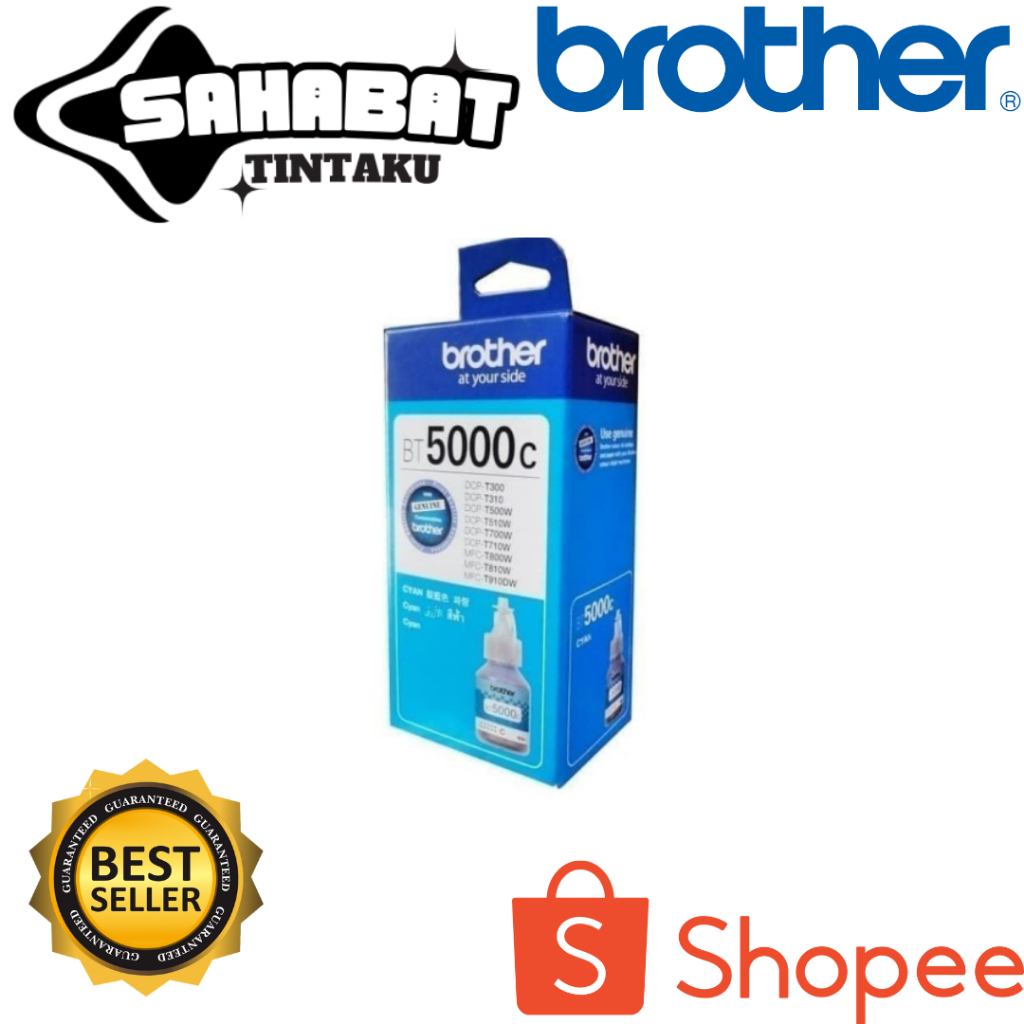 Brother BT5000 CyanTinta Printer Brother BT 5000 Cyan