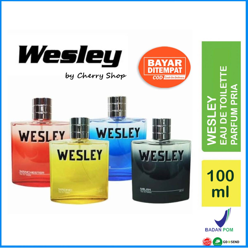 [PARFUM PRIA TAHAN LAMA] Wesley Eau De Toilette Parfum Pria 100 ml
