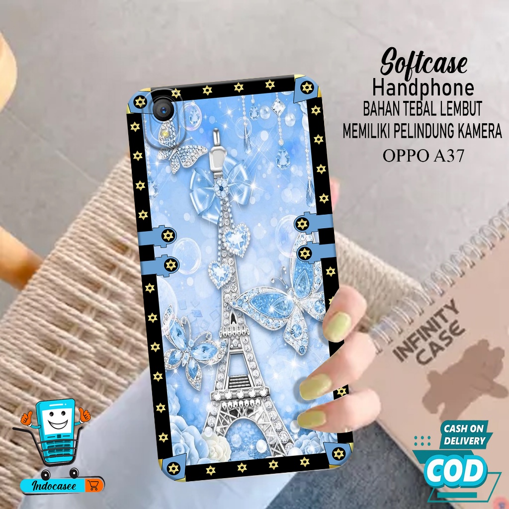 Softcase Oppo A37- Case Oppo A37 - Fashion Lucu - Casing Oppo A37 - Kesing Oppo A37 - Silikon Tpu - 