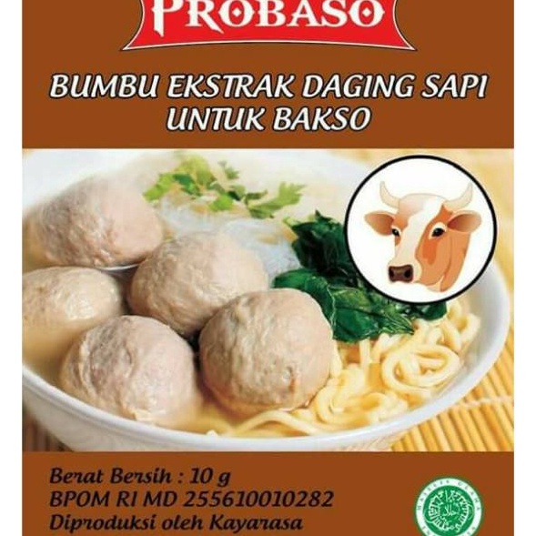 

[KODE YNTSF] Probaso Beef Powder10 Gram ( isi 10 bks )