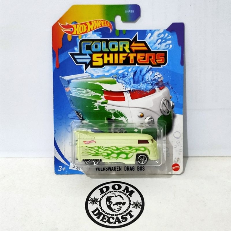 Hotwheels VW Drag Bus color shifter