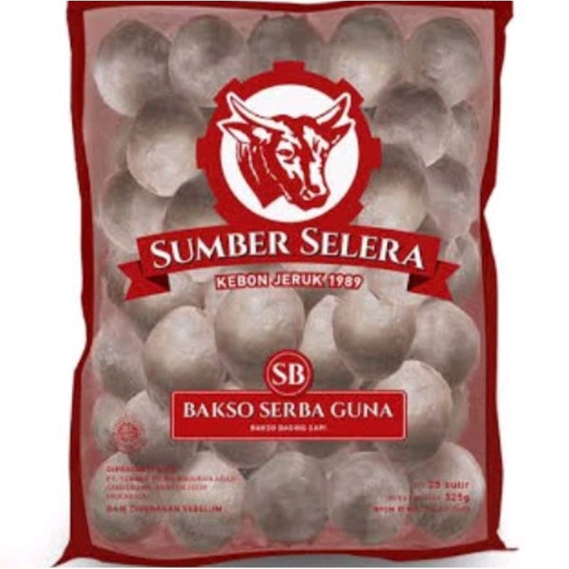 

Sumber Selera SB Serbaguna Isi 25