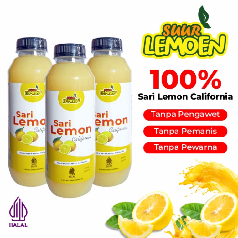 

Re4dy sto0ck Sari Lemon Fresh 100% Air Lemon Murni untuk Diet dan Detox Pure Lemon California By Suur Lemoen ID Always