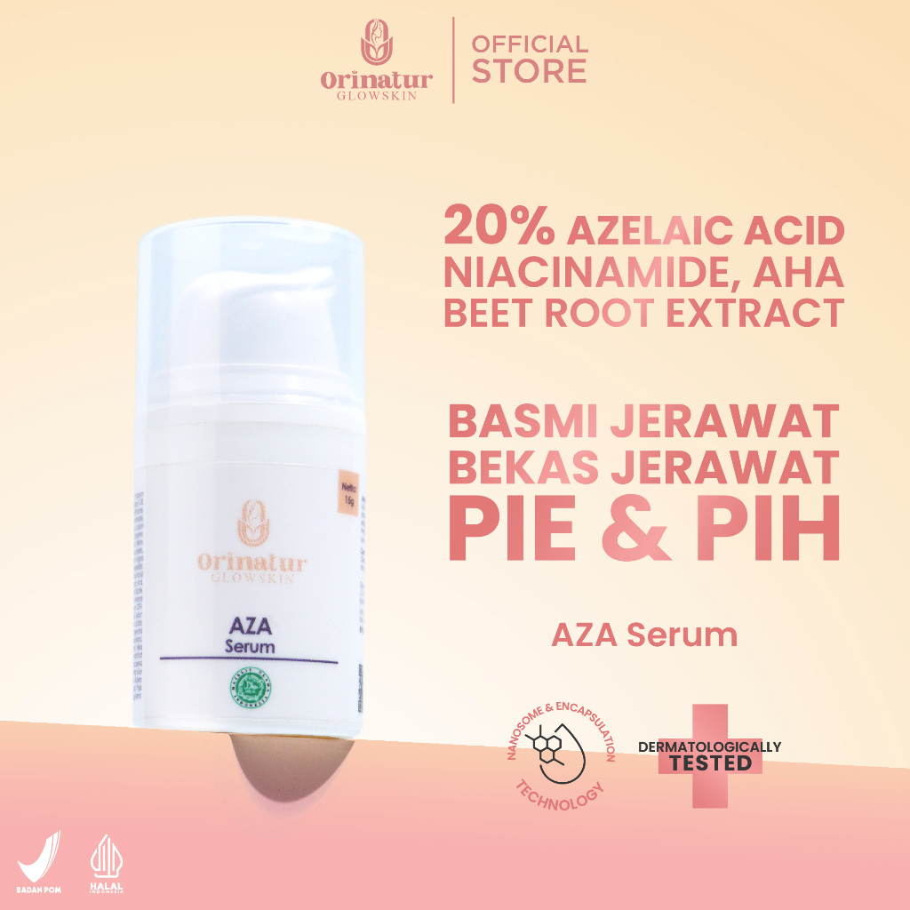 Aza serum Jerawat dan Bekas Jerawat PIE & PIH