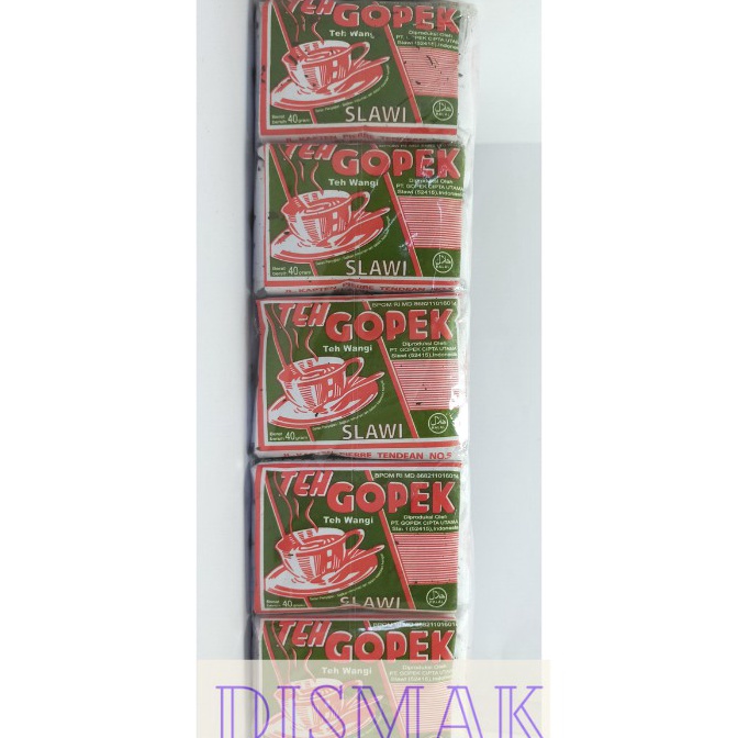 

Promo↑ Teh Gopek Slawi 10 x 40 gram rz9q9