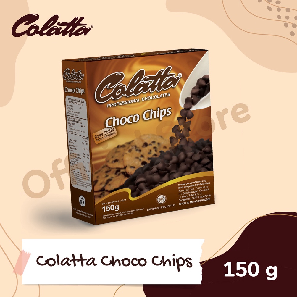 

8MHAR COLATTA CHOCO CHIPS 150gr Bestseller ̿