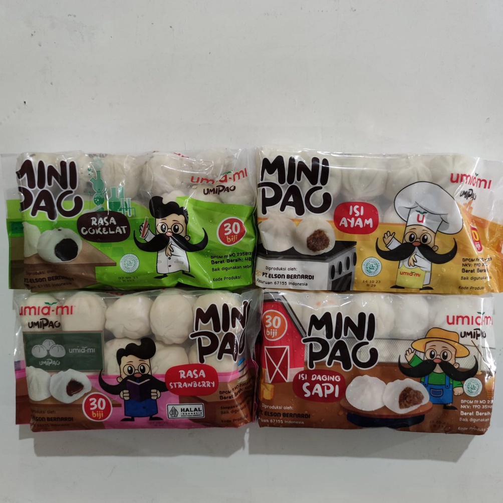 

[☟N44➢] UMIAMI minipao 30s 430gr Langsung proses