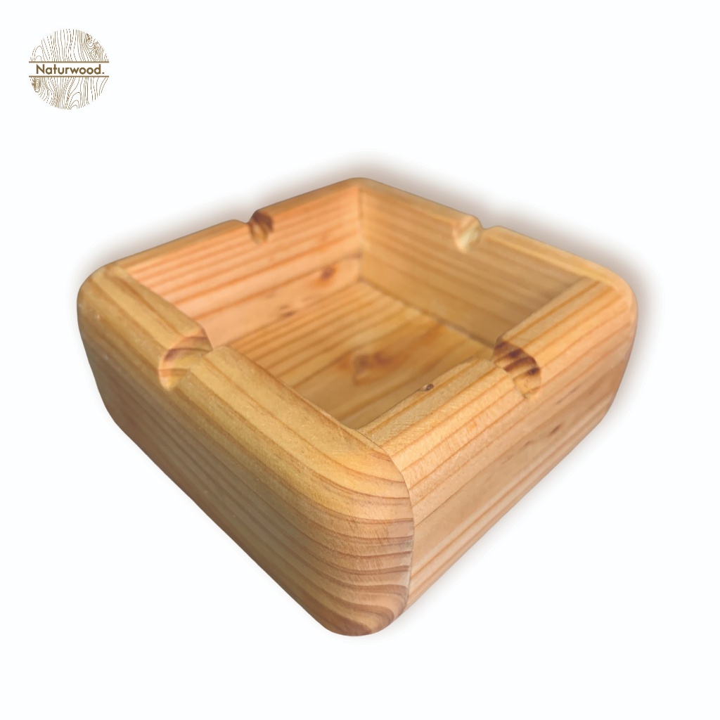 Asbak Kayu Jati Belanda