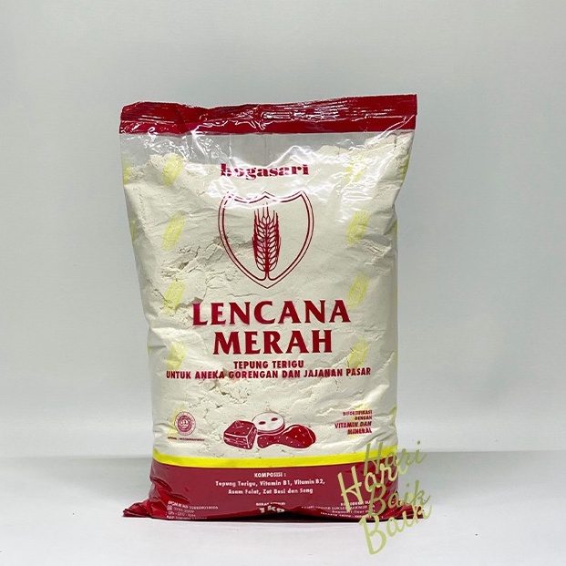 

COD➻ Tepung Terigu Lencana Merah 1kg dnwo0