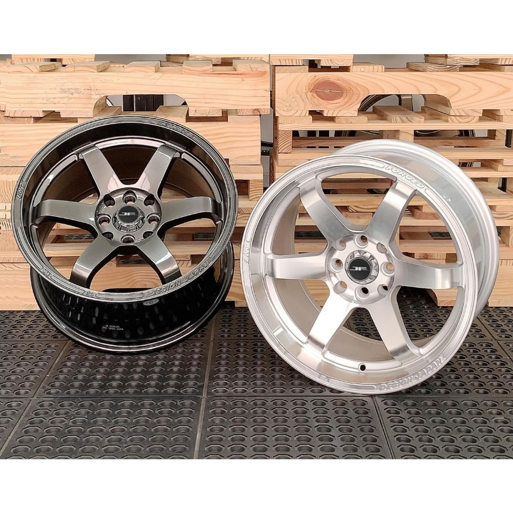 TE37 R16x7.0/8.5 PCD  8x100/114.3 VELG MOBIL RING 16 JAZZ,YARIS,MOBILIO,VIOS,DLL