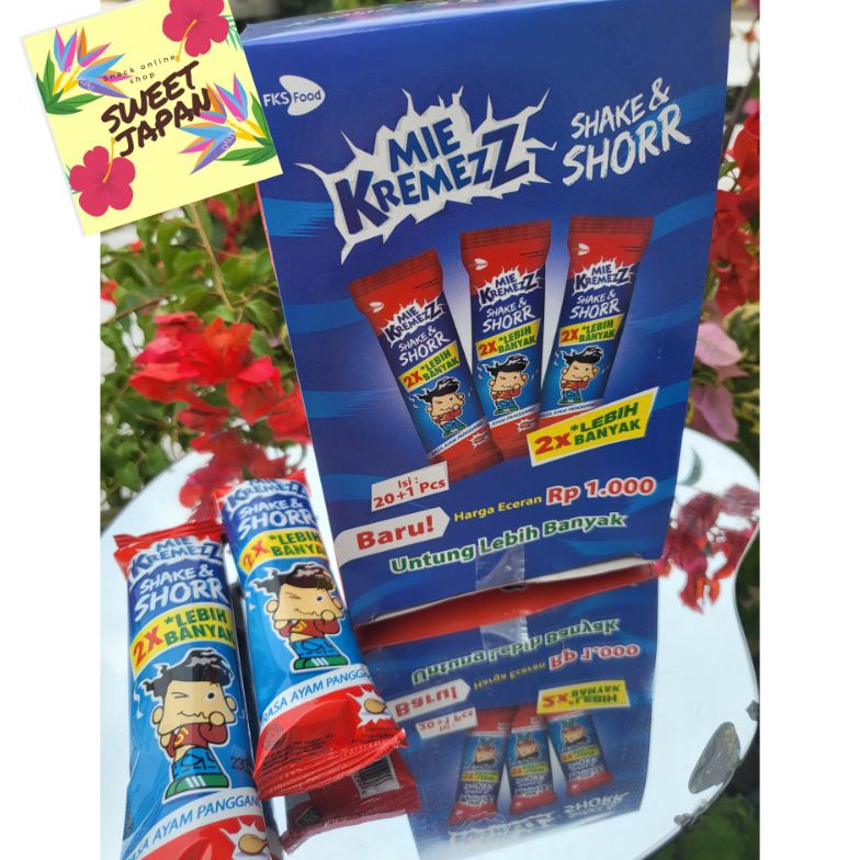 

Y9A PROMO!!!!! MIE KREMES SHORR TERBARU ECERAN 1000 ISI 20+1 81