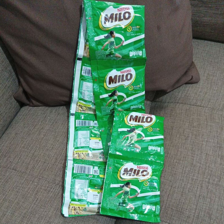 

[MKZ44] MILO Renceng 22gr 1 Renceng isi 10 Big Sale