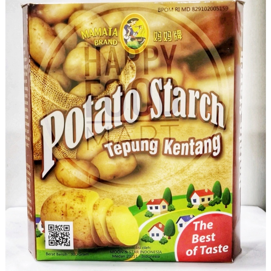 

[KODE RFNVD] [PROMO SPESIAL] MAMATA POTATO STARCH 300G / TEPUNG KENTANG SERBAGUNA