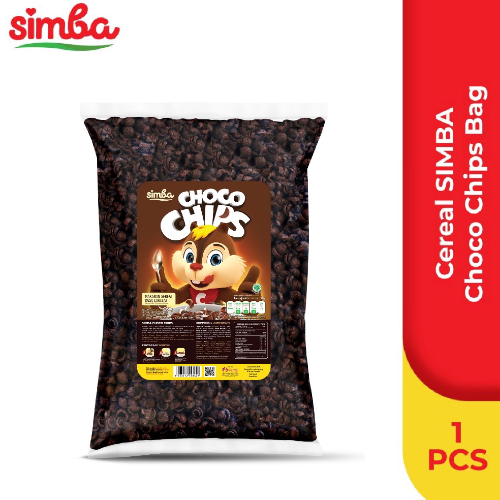 

Terbaru➺ Cereal SIMBA Choco Chips Bag 950 gr Ready