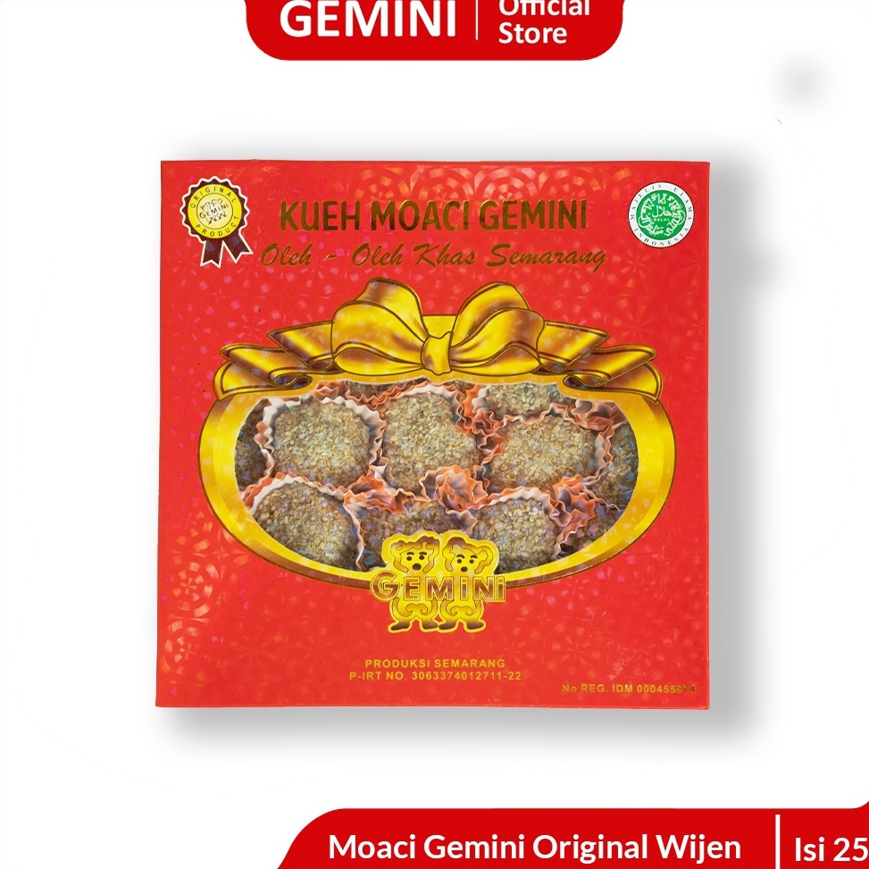 

[♧D48<] Gemini - Moaci Gemini Original Wijen Isi 25 Product Impor