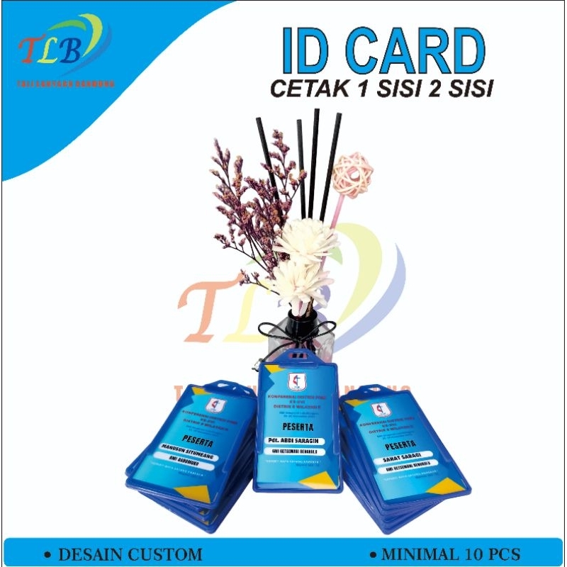 

CETAK ID CARD std ISO BAHAN PVC KETEBALAN 0,9 MM KARTU PESERTA, KARTU ANGGOTA, KARTU MEMBER