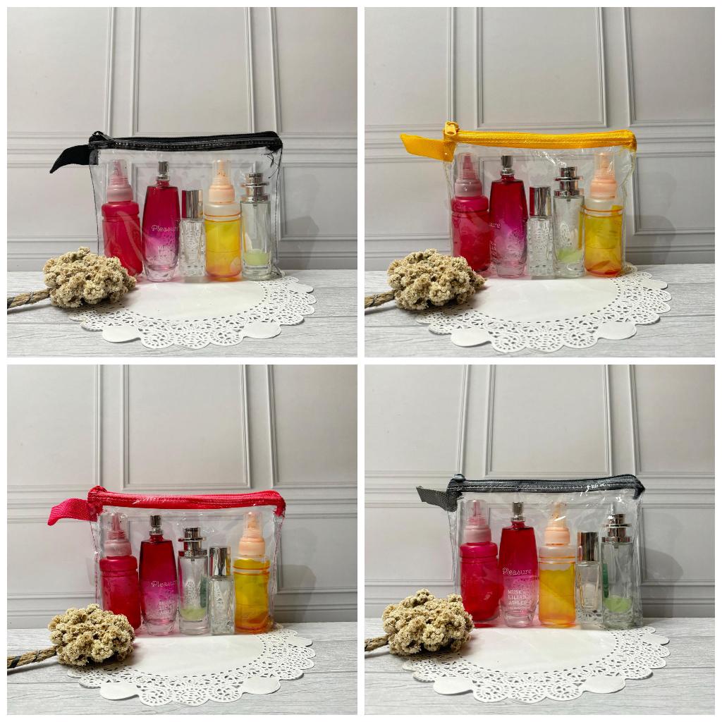 POUCH COSMETIC/ TAS MAKE UP/ BAHAN FULL MIKA/ Souvenir, Souvenir pernikahan