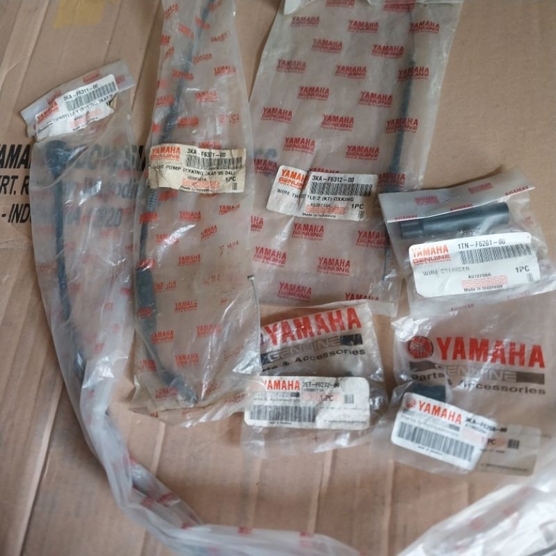 kabel gas tali gas set Rx king Rxking Rx king new Original Nos stok lama