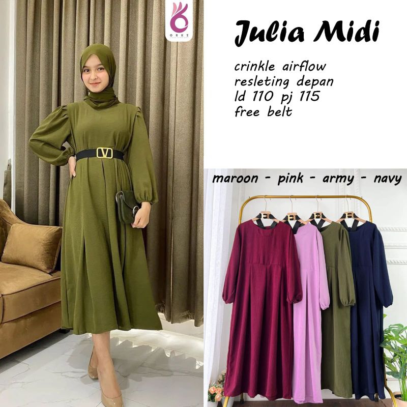 DRESS JULIA MIDI POLOS LD 110 PJ 115