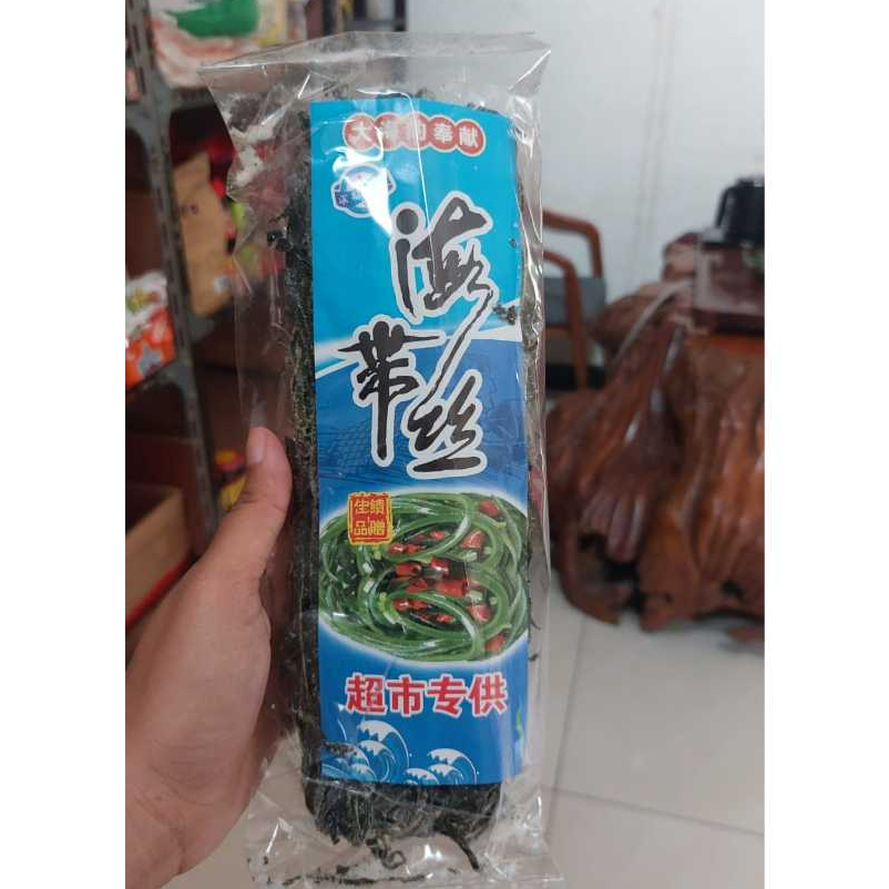 

Dried Seaweed Strip | Rumput Laut Kering Strip Hai Dai Si 海带丝